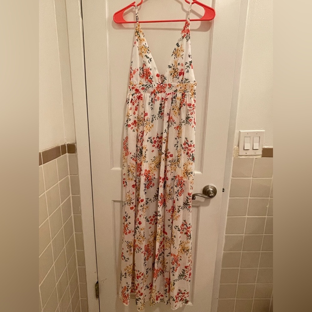 Floral maxi dress